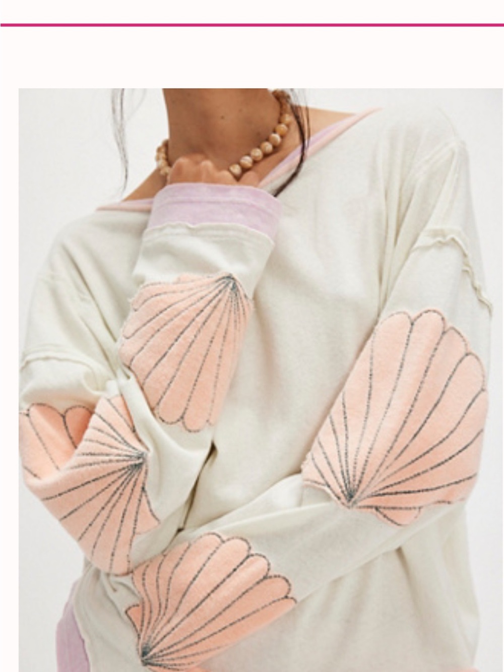 We The Free You're A Star Tee - seashell print